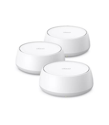 TP-Link Deco BE25(3-pack)|Sistema Wi-Fi 7 Mesh BE3600|AI Mesh, Wi-Fi Dual-Banda de 3.6 Gbps, Puertos 2.5 Gbps, Multi-Link