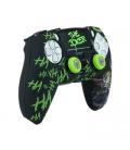 KIT FUNDA+GRIPS+STICKER MANDO PS5 FR-TEC DC JOKER