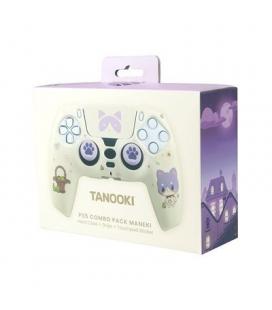 KIT FUNDA+GRIPS MANDO PS5 FR-TEC TANOOKI MANEKI