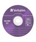 Verbatim CD-RW Colour 12x 700 MB 5 pieza(s)