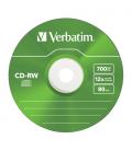 Verbatim CD-RW Colour 12x 700 MB 5 pieza(s)