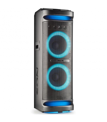 Altavoz portable con bluetooth ngs wild space 3/ 4000w