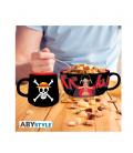 Set taza + bowl abystyle one piece luffy