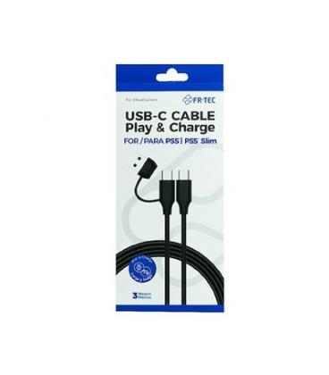 CABLE PLAY CHARGE FR-TEC PS5 USB-C 3M