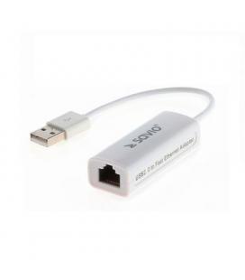 ADAPTADOR USB 2.0 - ETHERNET (RJ-45) SAVIO CL-24