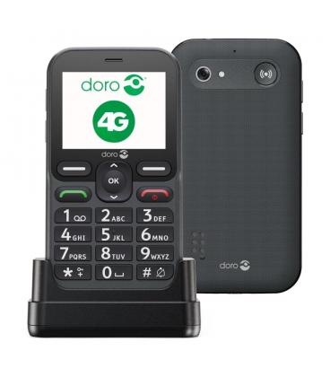 Telefono movil doro leva l10 - 2.4pulgadas - 4g - grafito