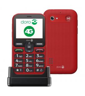 Telefono movil doro leva l10 - 2.4pulgadas - 4g - rojo