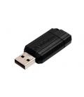 Verbatim PinStripe - Unidad USB de 16 GB - Negro