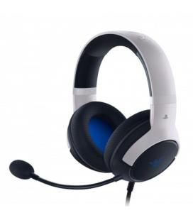 Auriculares gaming razer kaira x playstation licence jack 3.5mm blanco