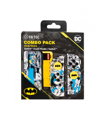 KIT FUNDA+GRIPS+CAJA PARA SWITCH FR-TEC DC BATMAN