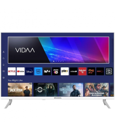 Televisor grunkel led-3225vdblanco 32'/ full hd/ smart tv/ wifi/ blanca