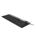 UNYKAch A 2930 teclado Hogar USB QWERTY Negro, Plata