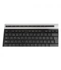 UNYKAch A 2930 teclado Hogar USB QWERTY Negro, Plata