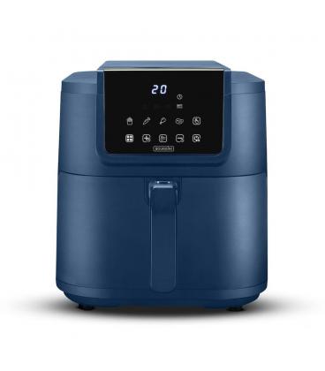 Freidora de aire bourgini airfryer slim ceramica 8l 1700w color azul