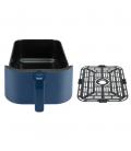 Freidora de aire bourgini airfryer slim ceramica 8l 1700w color azul