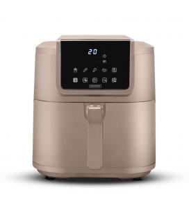 Freidora de aire bourgini airfryer slim ceramica 8l 1700w color beige