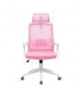 Silla ergonomica mars gaming mgc - ergolite rosa - blanca