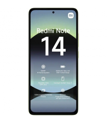 Smartphone xiaomi redmi note 14 6gb/ 128gb/ 6.67'/ verde