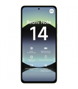 Smartphone xiaomi redmi note 14 8gb/ 256gb/ 6.67'/ verde