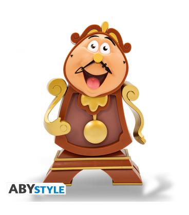 Figura hucha abystyle disney la bella y la bestia cogsworth