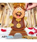 Figura hucha abystyle disney la bella y la bestia cogsworth