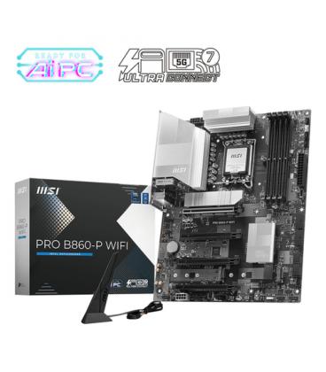 MSI PRO B860-P WIFI placa base Intel B860 LGA 1851 (Socket V1) ATX