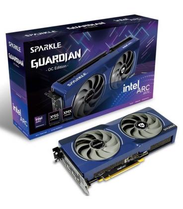 Tarjeta gráfica sparkle intel arc b570 guardian oc edition/ 10gb gddr6