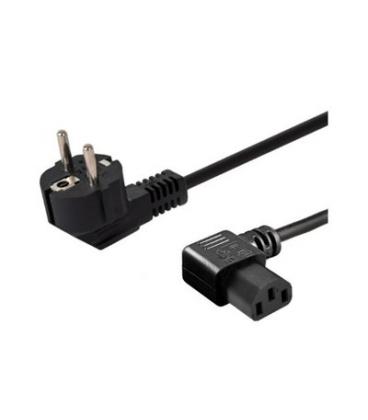 CABLE ALIMENTACIÓN ANGULAR 1.2M SCHUKO-IEC C13