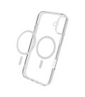 Funda muvit recycletek magsafe para apple iphone 16 plus transparente