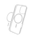 Funda muvit recycletek magsafe para apple iphone 16 pro transparente