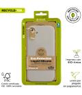 Funda muvit recycletek liquid silicone para apple iphone 16 nude