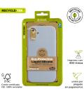 Funda muvit recycletek liquid silicone para apple iphone 16 azul cielo