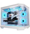 Caja gaming minitorre mars gaming mc-3tcorem/ blanca