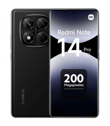 Smartphone xiaomi redmi note 14 pro 12gb/ 512gb/ 6.67'/ 5g/ negro medianoche