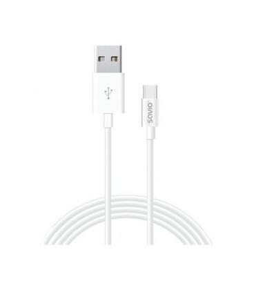 CABLE USB(A) - USB(C) CARGA RÁPIDA 1M SAVIO CL-126