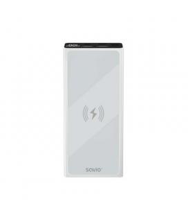 POWERBANK 10000 INDUCCION MAH SAVIO BA-06 BLANCO