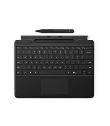 Teclado microsoft surface type + pen para surface pro10 negro frances