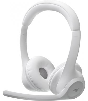 Auriculares inalámbricos - Logitech Zone 300, Bluetooth, Micrófonos (volteable) con cancelación de ruido