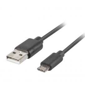 Cable micro usb a usb 2.0 lanberg 3m - macho - macho - negro