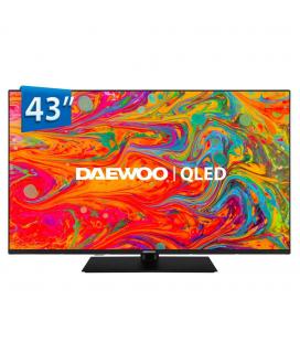 Tv daewoo 43 pulgadas qled 4k uhd - 43dm65qv - smart tv