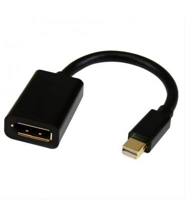 Adaptador mini displayport a displayport startech.com 0.15m - macho - hembra - negro