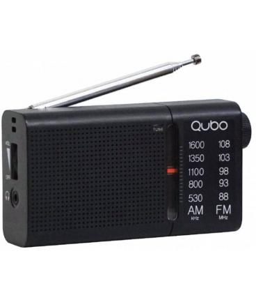 Radio portátil qubo rs-2/ negro