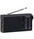 Radio portátil qubo rs-2/ negro