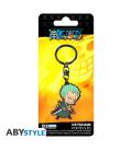 Llavero pvc abystyle one piece zoro super deformed