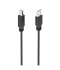 Cable Con Amplificador USB 2.0 Aisens A101-0906/ USB Macho - USB Tipo-B/ 15m/ Negro