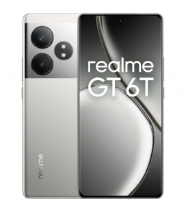 Smartphone realme gt 6t 8gb/ 256gb/ 6.78'/ 5g/ plata fundida