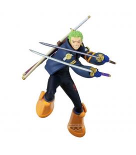 Figura banpresto one piece battle record collection roronoa zoro 16cm