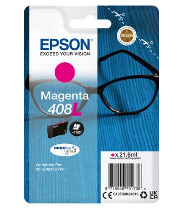 Cartucho Tinta Epson 408L Magenta Durabrite 408L Ultra Ink