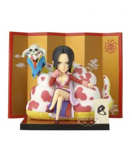 Figura banpresto one piece world collectable special boa hancock & salome 6cm