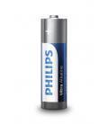 Pack de 4 Pilas AA Philips LR6E4B/10/ 1.5V/ Alcalina